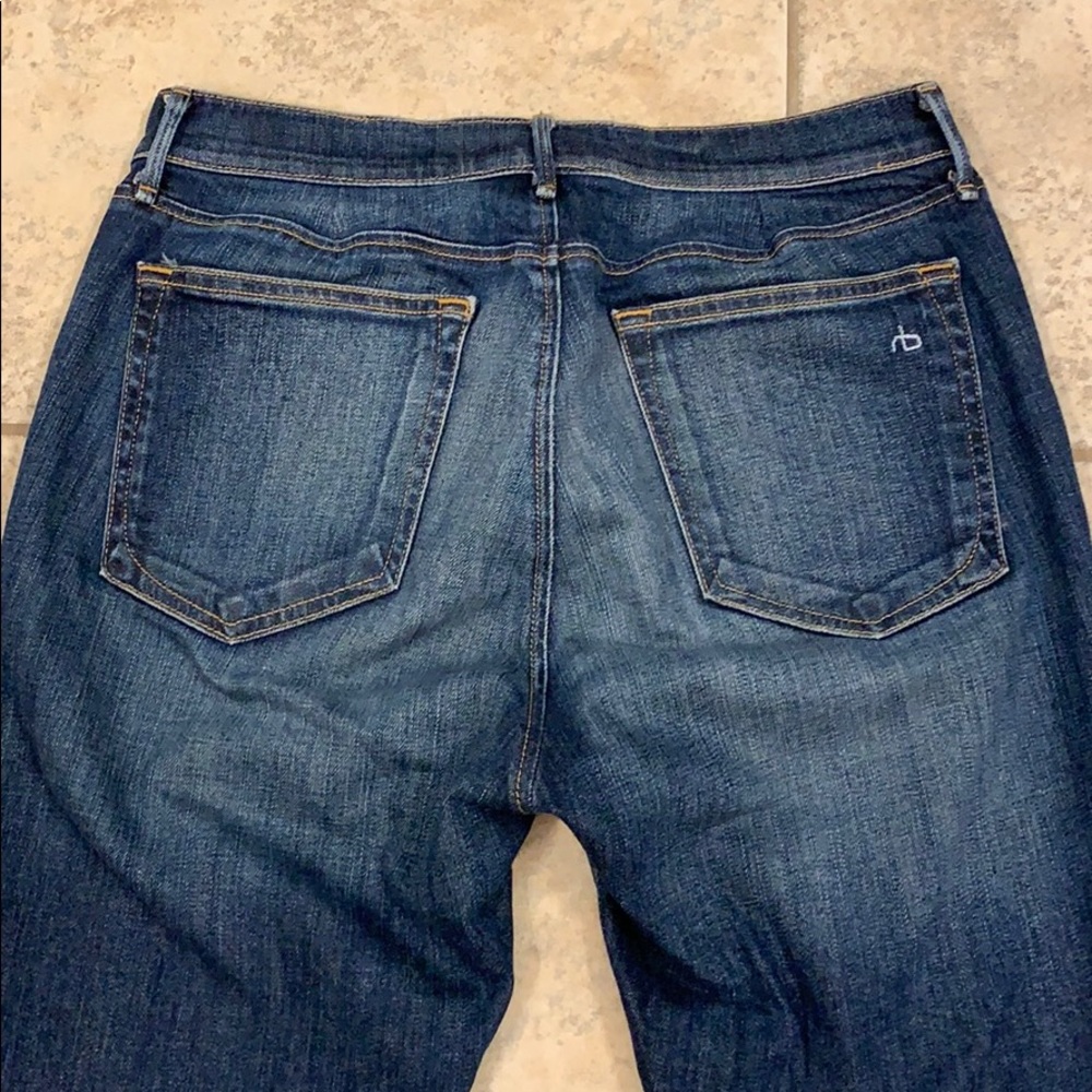 Rag & Bone Distressed Jeans Size 27 - Picture 5 of 8